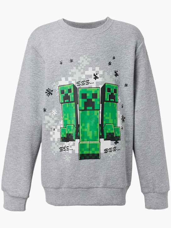 Minecraft Sweat Gris 52857 1