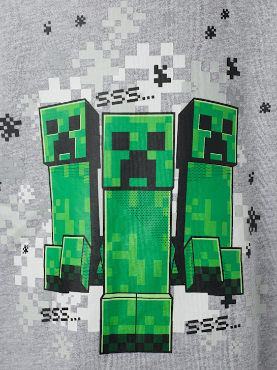 Minecraft Sweatshirt Grau 52857 3