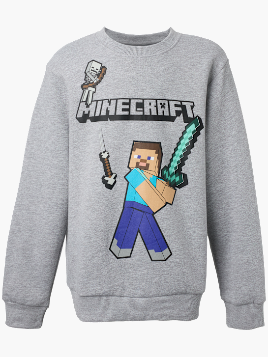Minecraft Sweat Gris 52858 1