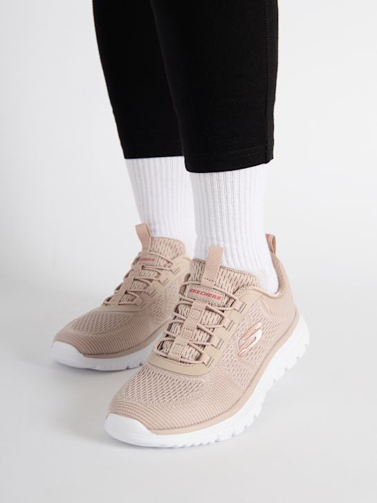 Skechers Slip On Sneaker Rosa 52911 7