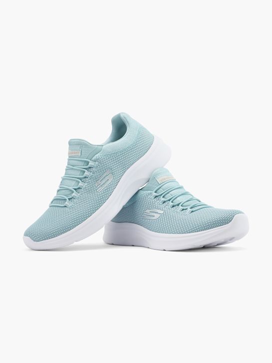Skechers Slip On Sneaker Blau 52919 6