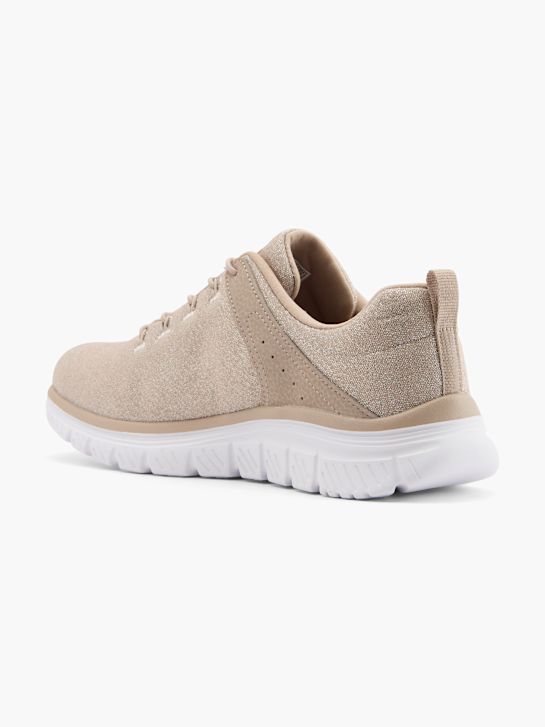 Skechers Slip On Sneaker Taupe 53001 4