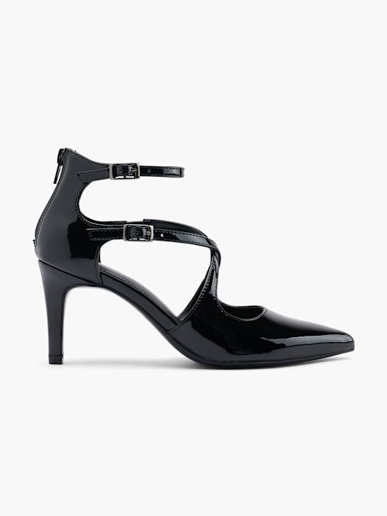 Catwalk Pump med spänne Svart 53438 1