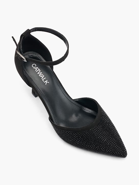 Catwalk Spangenpumps Schwarz 53439 2