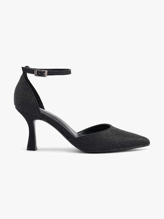 Catwalk Décolleté con fibbia Nero 53442 1