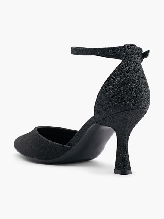 Catwalk Décolleté con fibbia Nero 53442 3