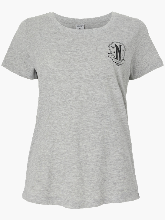 Wednesday T-Shirt Grau 53640 1
