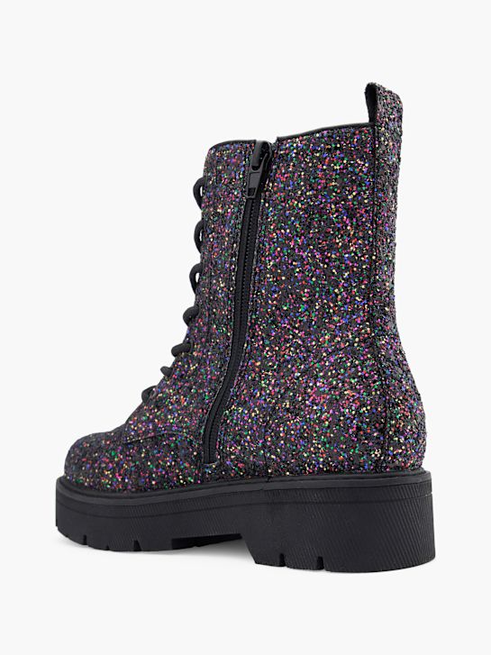 Graceland Bottes à lacets Violet 53949 3