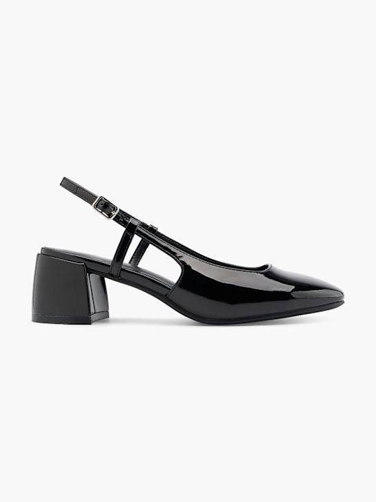 Graceland Pantofi sling Negru 58162 1
