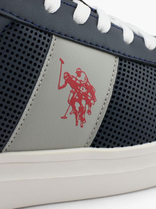 U.S. Polo Sneaker Blu Scuro 55206 5