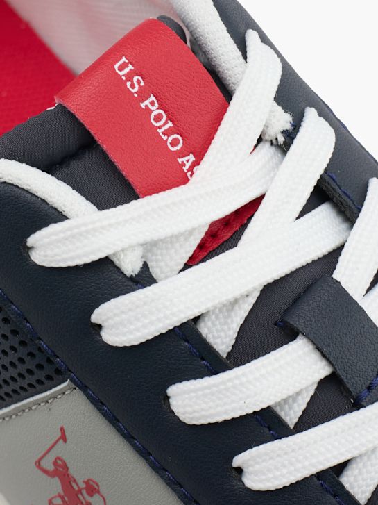 U.S. Polo Sneaker Blu Scuro 55206 6