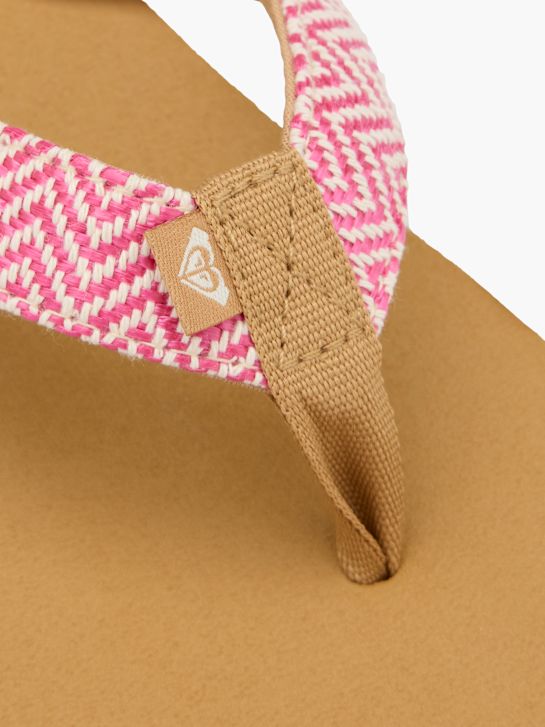 ROXY Джапанки между пръстите Яркорозов 55308 5