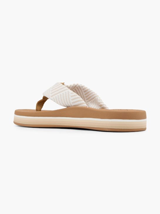 ROXY Zehentrenner Creme 55320 3
