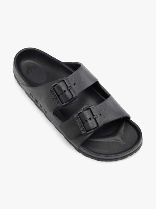 ROXY Klapki z profilowaną wkładką Czarny 55323 2