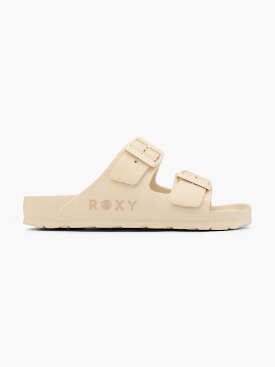 ROXY Mélyített talpú papucs bézs 55327 1