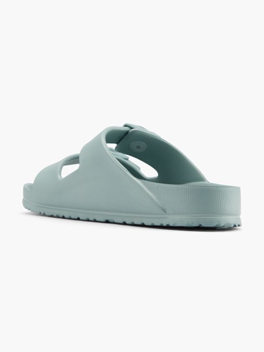 Quiksilver Mélyített talpú papucs zöld 56659 3