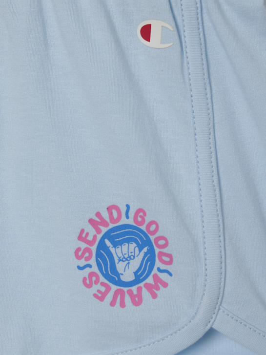 Champion Shorts Hellblau 56793 3