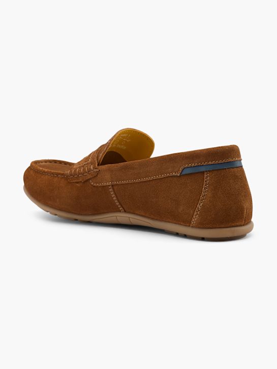 AM SHOE Mokasyny Brązowy 57114 3