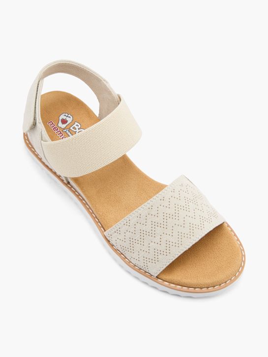 Skechers Magassarkú szandál törtfehér 57553 2