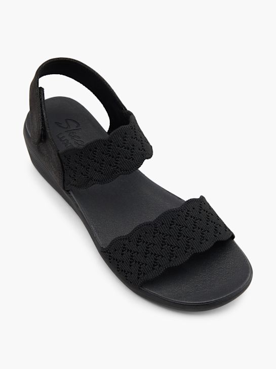 Skechers Sandale s petom Crna 57554 2