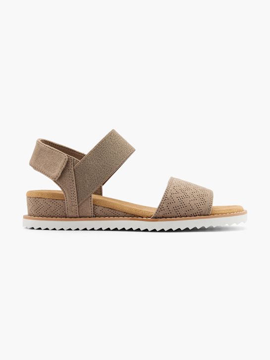 Skechers Sandales à talons Taupe 57555 1