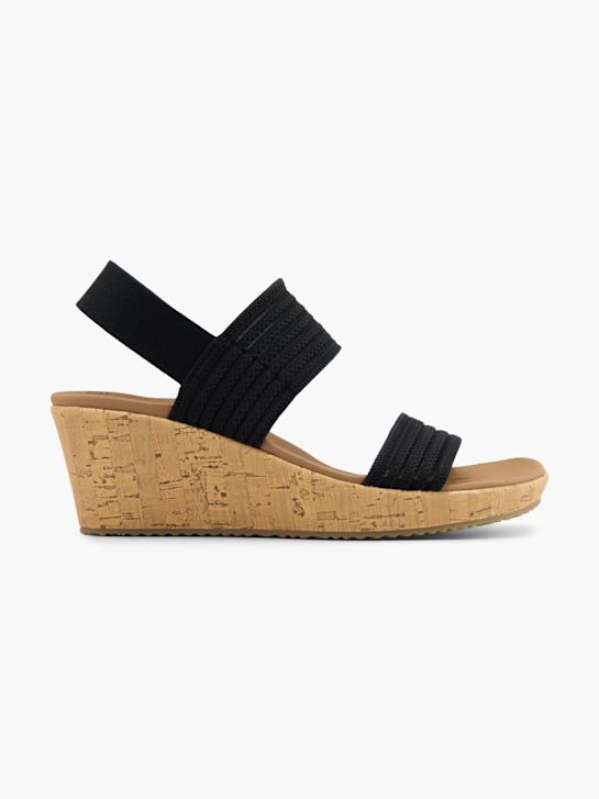 Skechers Aukštakulnės basutės Juoda 57556 1