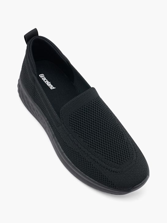 Graceland Slip-on sneaker Svart 58284 2