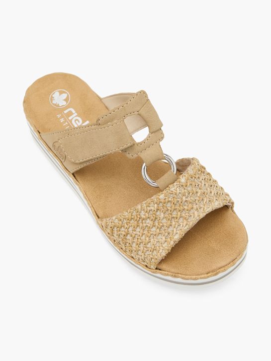 Rieker Pantolette Beige 58617 2