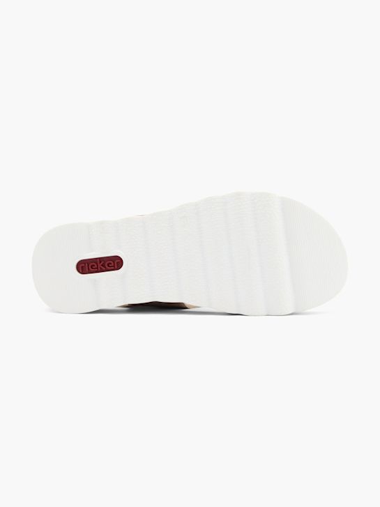 Rieker Sandalo con tacco Nude 58618 4