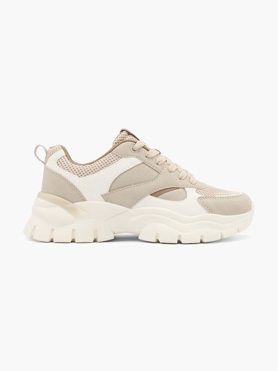 Graceland Chunky Sneaker Beige 58591 1