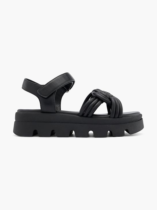 Graceland Sandal Sort 58908 1
