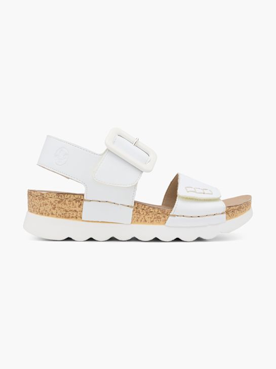 Rieker Sandales à talons Blanc 58877 1