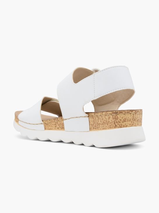 Rieker Sandales à talons Blanc 58877 3