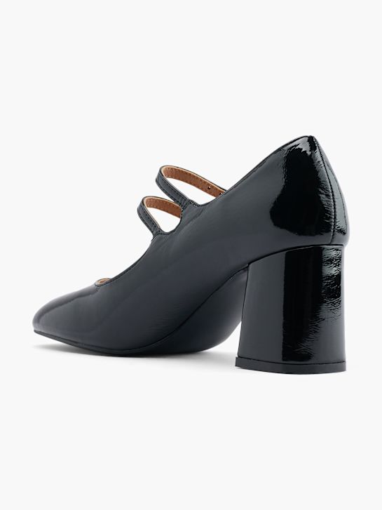 Claudia Ghizzani Spangenpumps Schwarz 58863 3