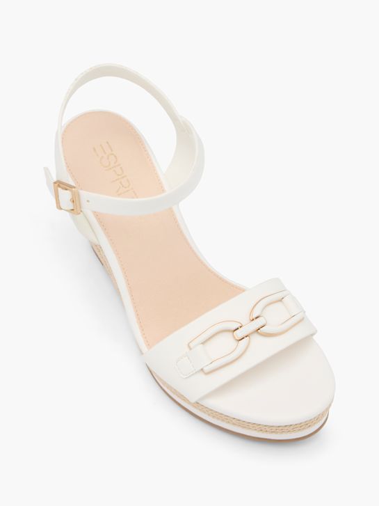ESPRIT Sandale cu toc Ecru 58918 2