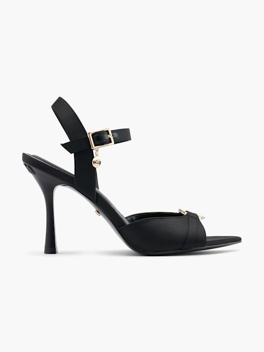 Buffalo Sandalo con tacco Nero 58922 1