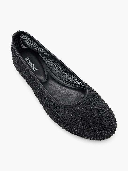 Graceland Ballerines Noir 58938 2