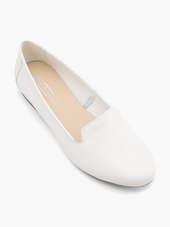 5th Avenue Mocassins Blanc 58965 2