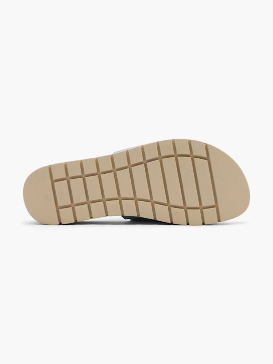 Graceland Flache Pantolette Blau 58975 4