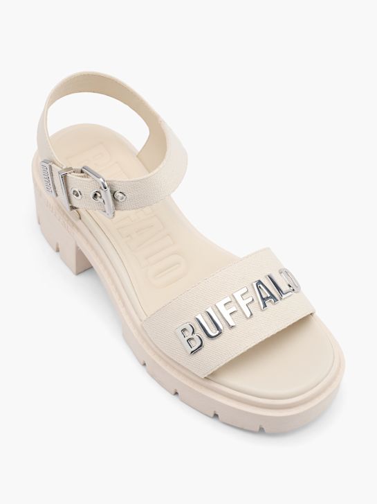 Buffalo Sandalo con tacco Beige 58956 2