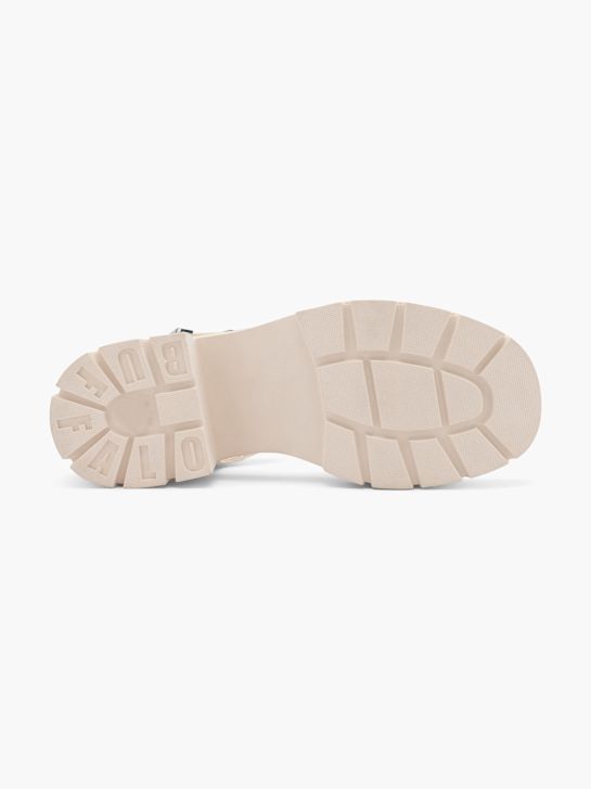 Buffalo Sandálias de salto Beige 58956 4