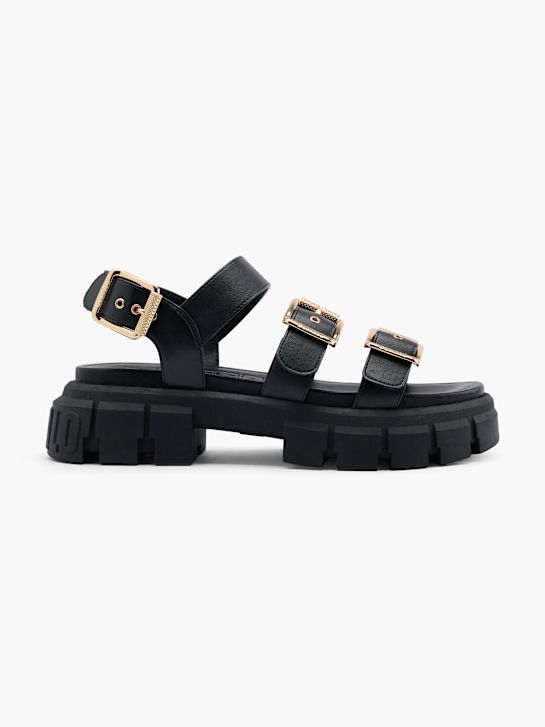 Buffalo Sandalias de tacón Negro 58959 1