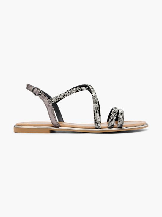 Catwalk Sandalia Plata 59010 1