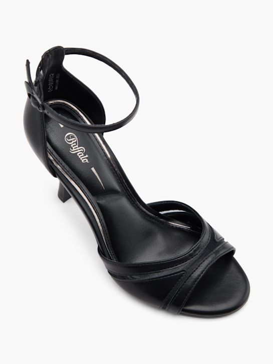 Buffalo Sandalette Schwarz 59017 2