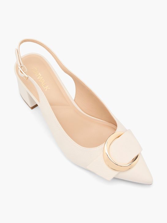 Catwalk Slingback pump Beige 59032 2
