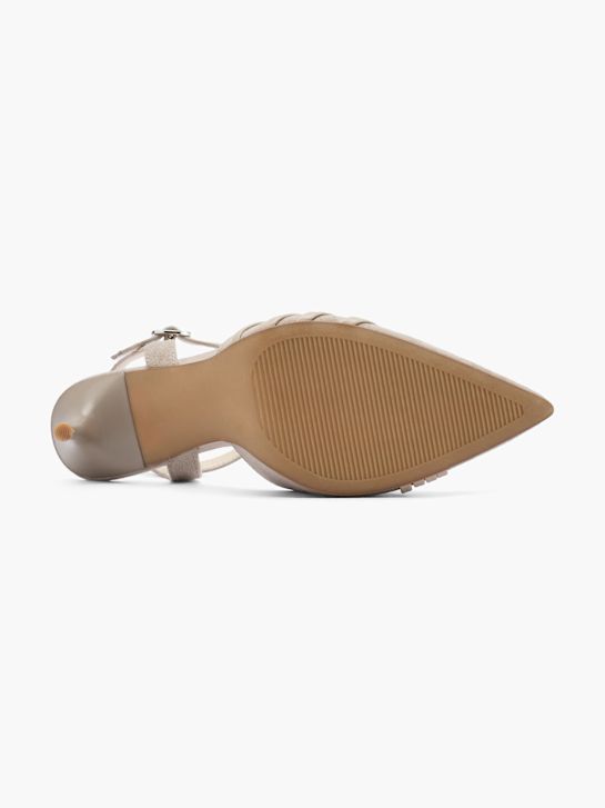 Catwalk Csatos körömcipő vakondszürke 59048 4