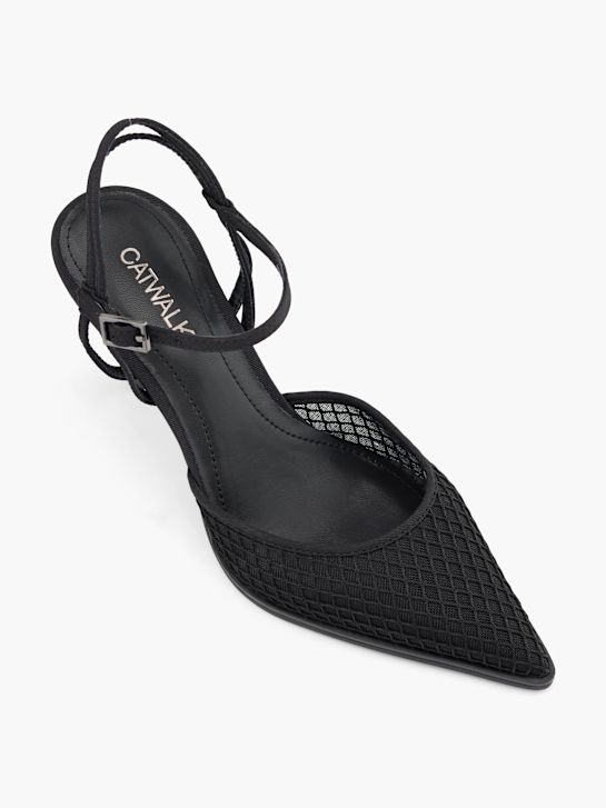 Catwalk Spangenpumps Schwarz 59051 2