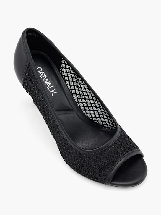 Catwalk Décolleté con tacco a spillo Nero 59054 2