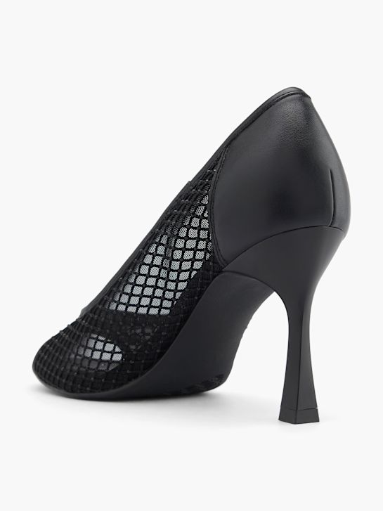Catwalk Zapatos peep-toes Negro 59054 3
