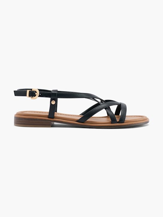 Graceland Sandal Sort 59064 1